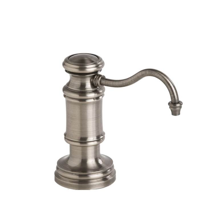 Waterstone - Waterstone Traditional Soap/Lotion Dispenser - Hook Spout - Tuscan Brass