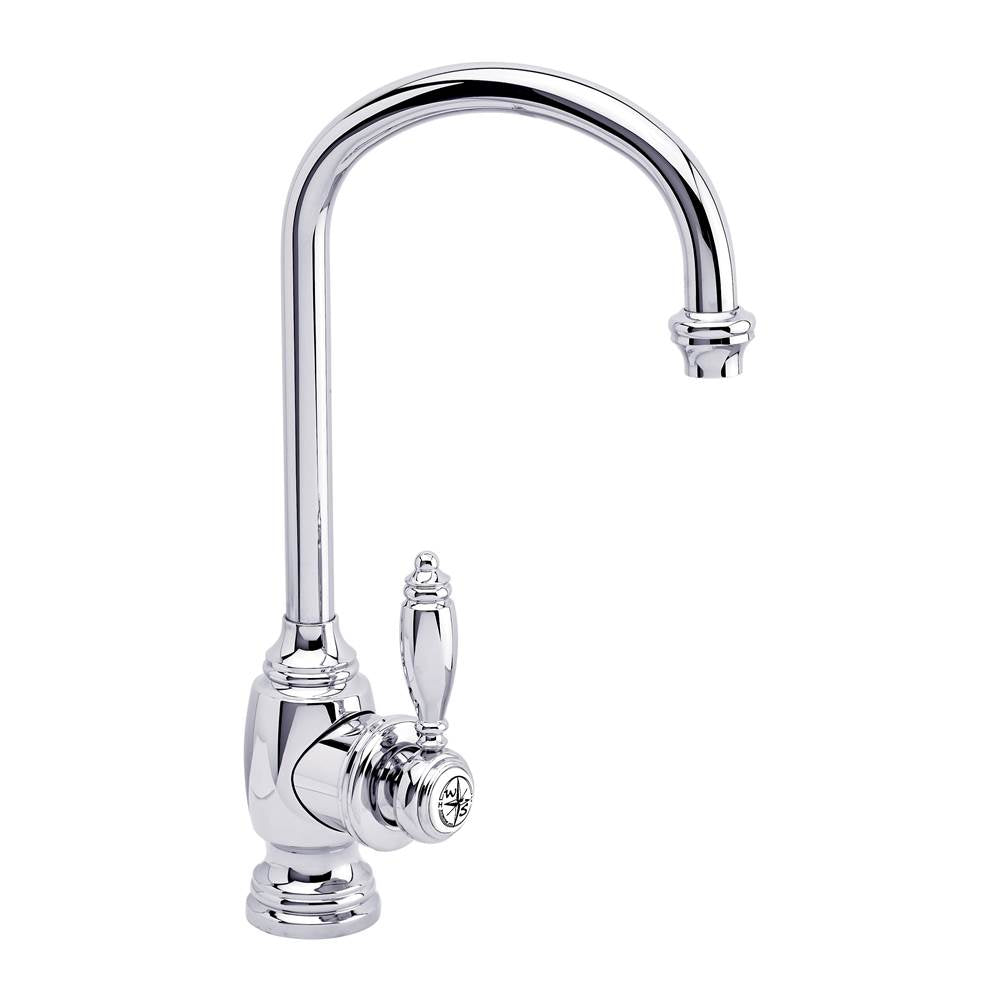Waterstone - Waterstone Hampton Prep Faucet - Unlacquered Polished Brass