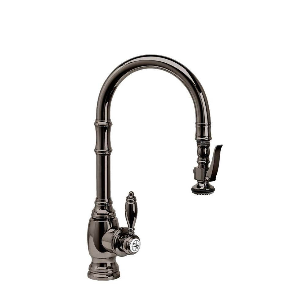 Waterstone - Waterstone Traditional Prep Size PLP Pulldown Faucet - Black Nickel