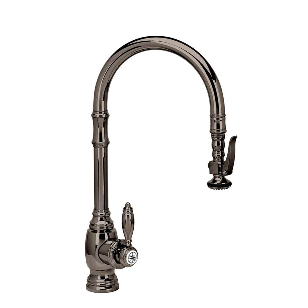 Waterstone - Waterstone Traditional PLP Pulldown Faucet - Black Nickel