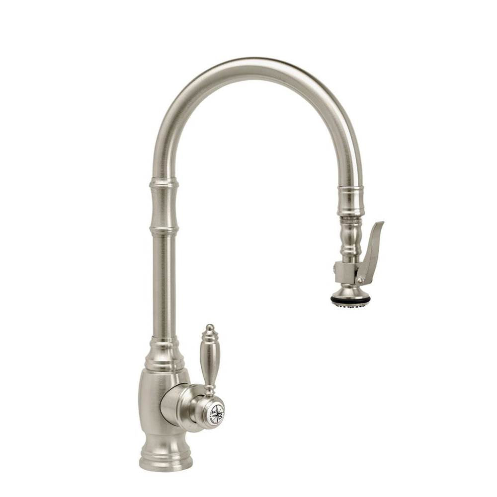 Waterstone - Waterstone Traditional PLP Pulldown Faucet - Satin Nickel