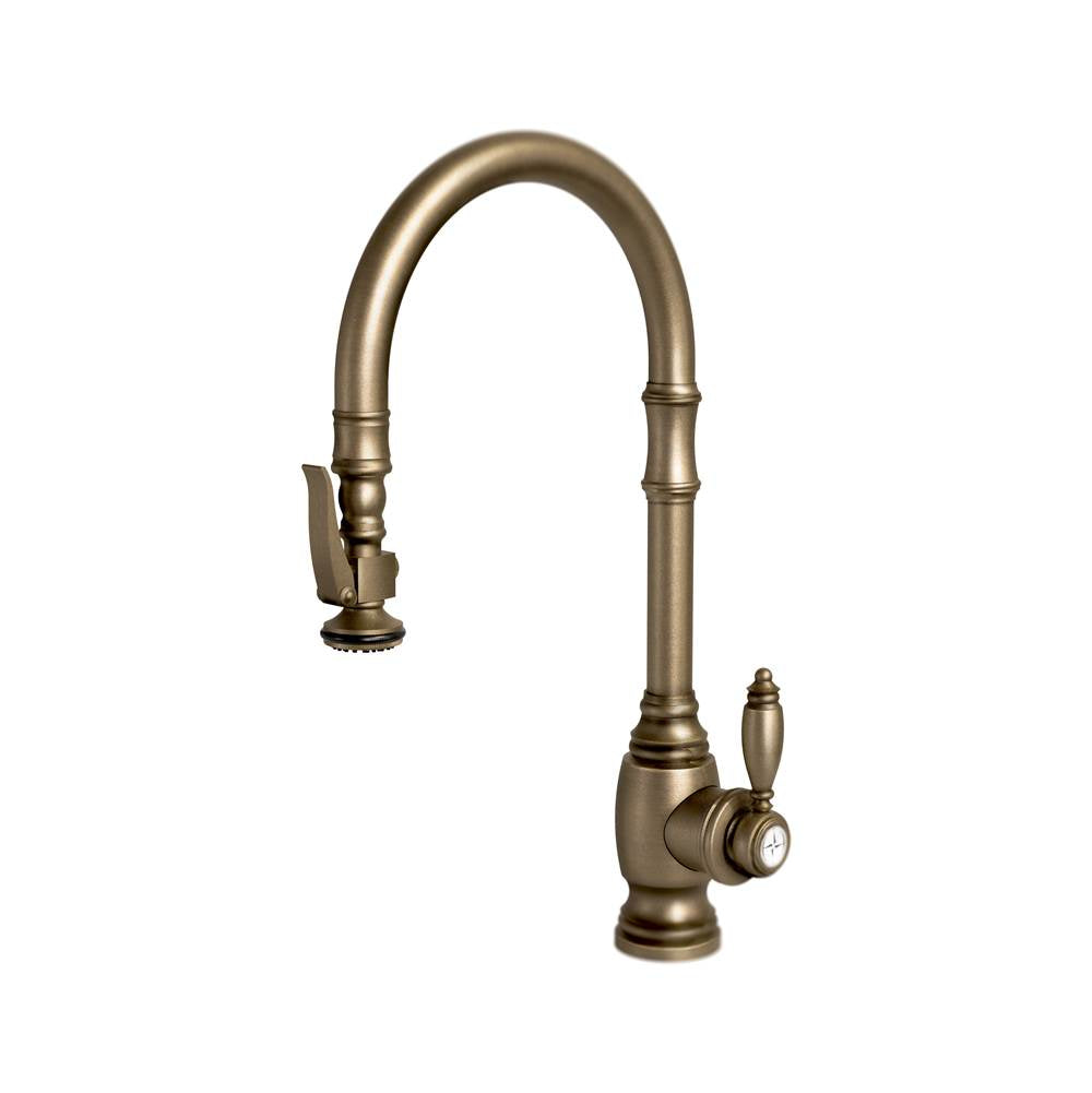 Waterstone - Waterstone Traditional PLP Pulldown Faucet - Matte Antique Brass