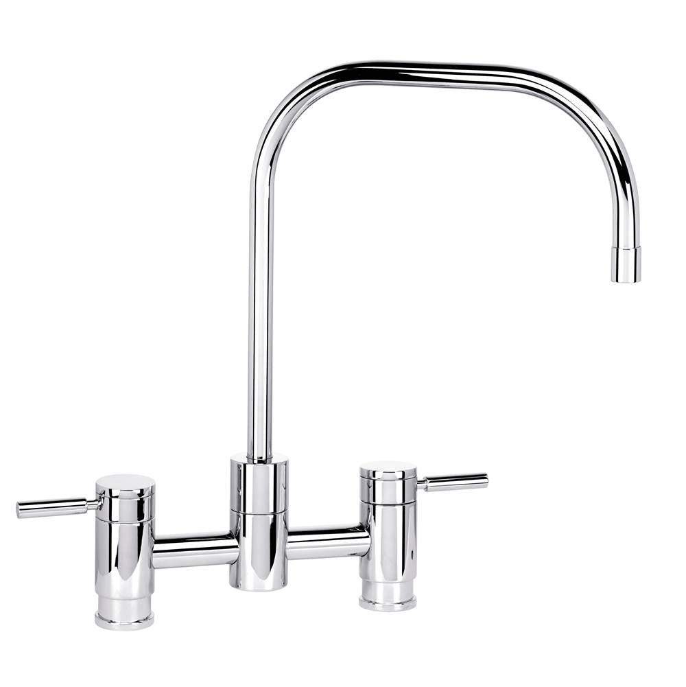 Waterstone - Waterstone Fulton Bridge Faucet - Unlacquered Polished Brass