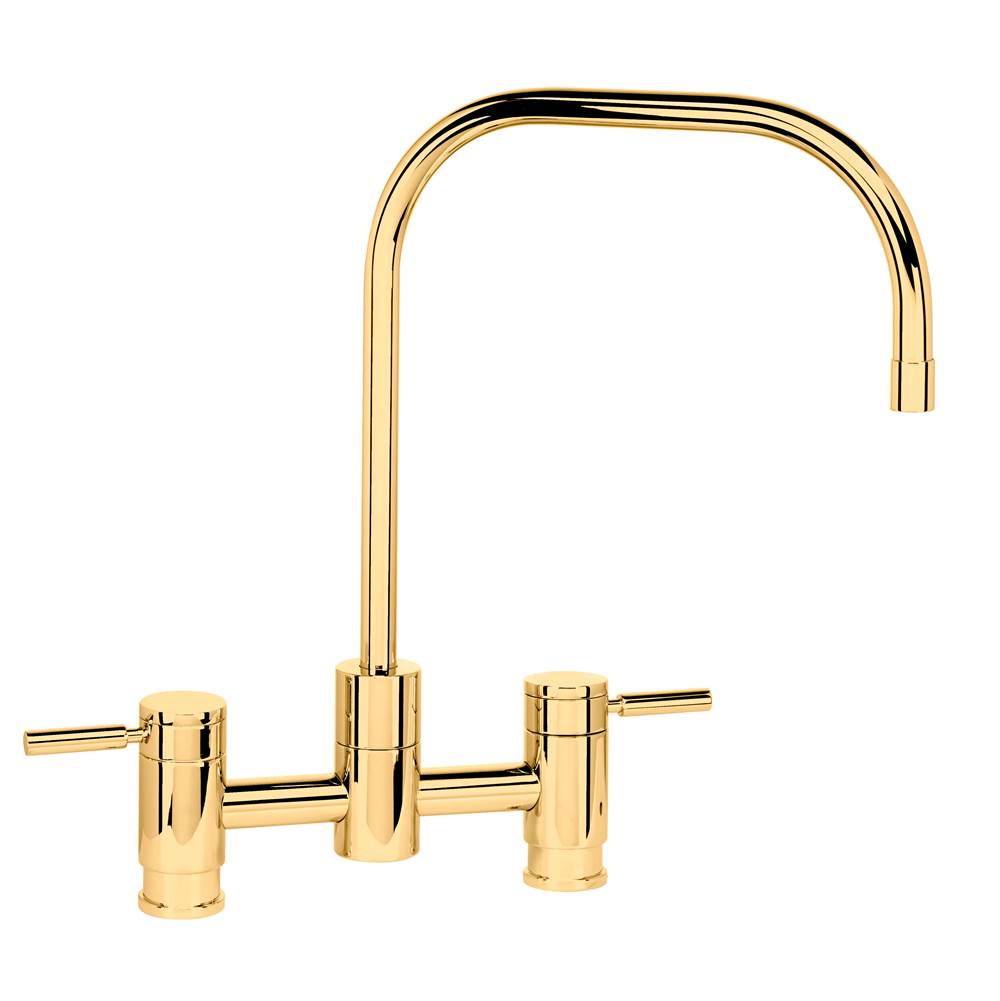 Waterstone - Waterstone Fulton Bridge Faucet - Polished Brass