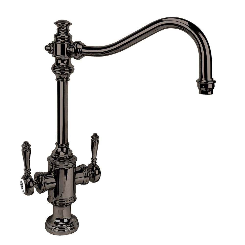 Waterstone - Waterstone Annapolis Two Handle Kitchen Faucet - Black Nickel