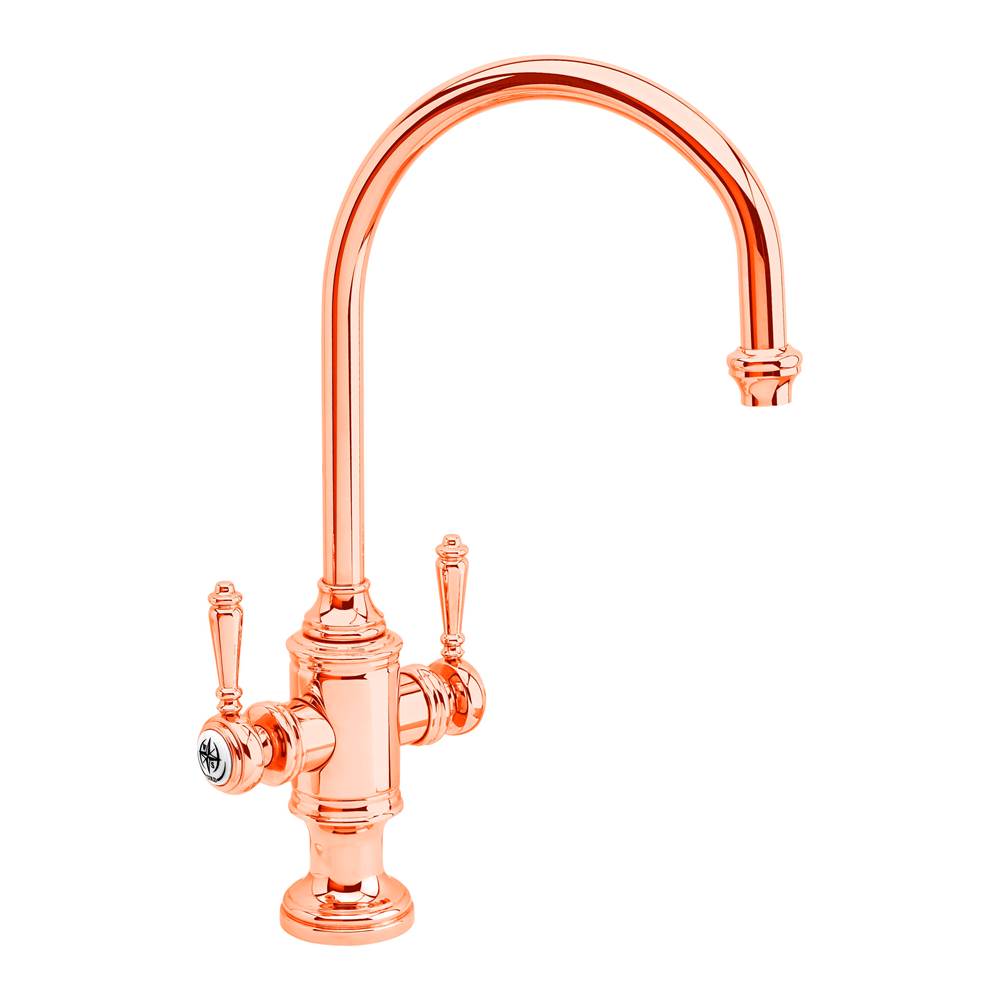 Waterstone - Waterstone Hampton Two Handle Kitchen Faucet - Polished Copper