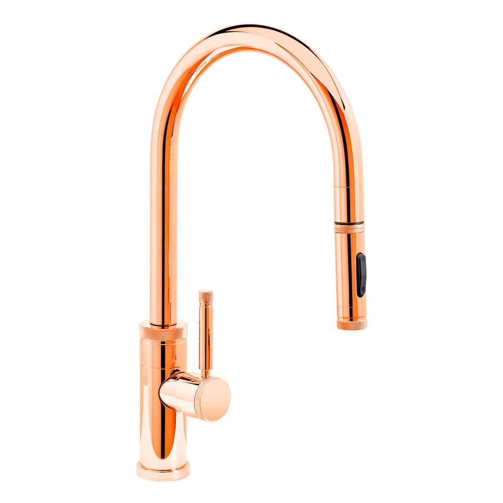 Waterstone - Waterstone Industrial PLP Pulldown Faucet -Toggle Sprayer - Polished Copper