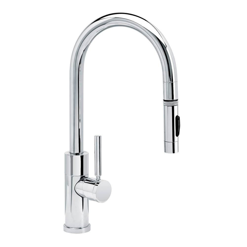 Waterstone - Waterstone Modern PLP Pulldown Faucet - Toggle Sprayer - Chrome