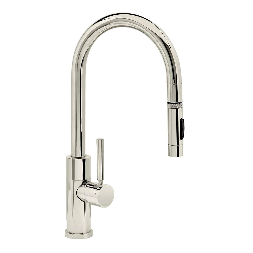 Waterstone - Waterstone Modern PLP Pulldown Faucet - Toggle Sprayer - Polished Nickel