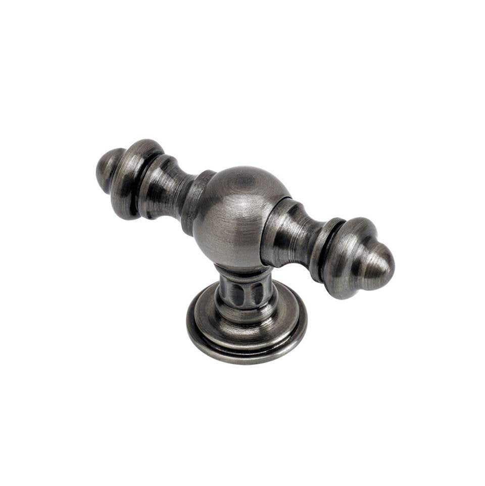 Waterstone - Waterstone Traditional Large Cabinet T-Pull - Unlacquered Polished Brass