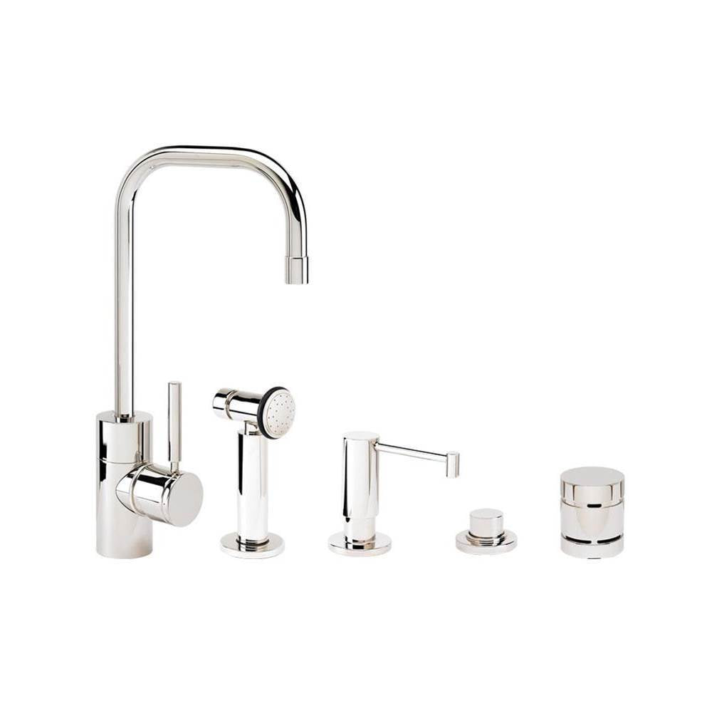 Waterstone - Waterstone Fulton Prep Faucet - 4pc. Suite - Graphite
