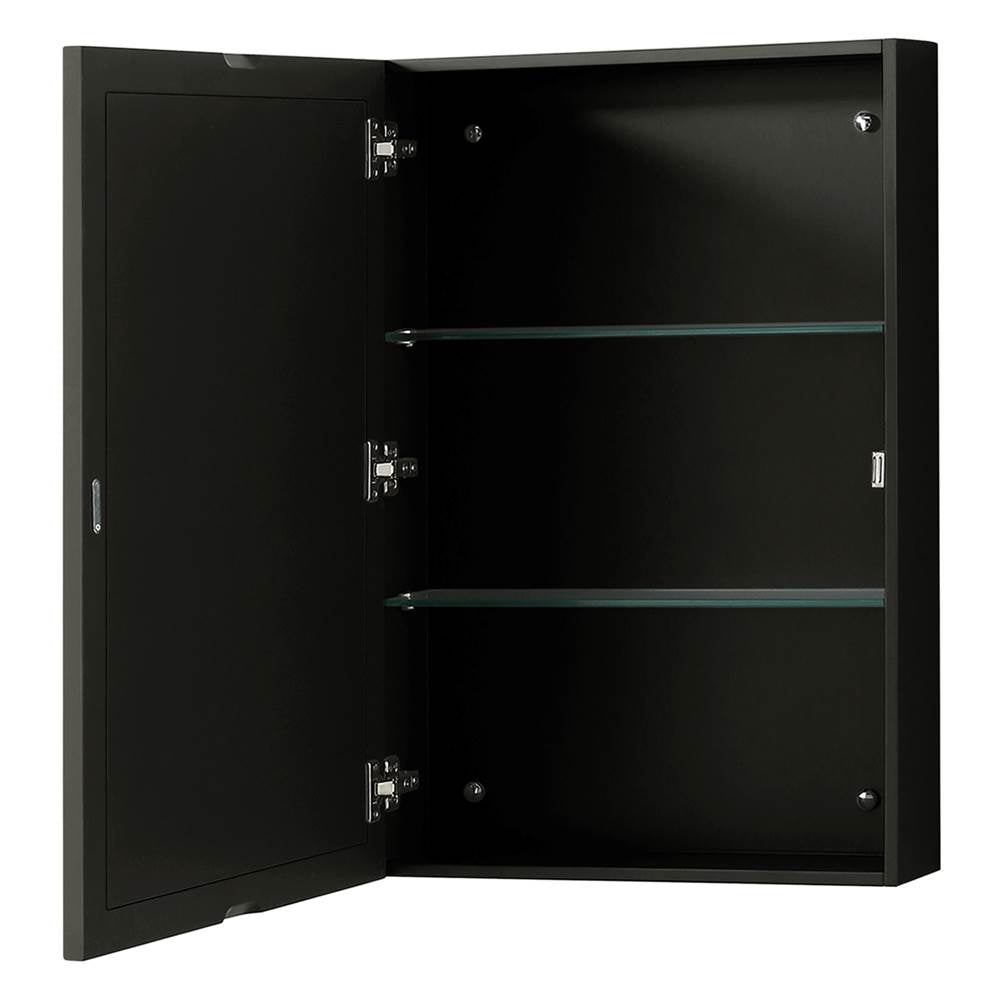 Deborah 36 Inch Single Bathroom Vanity in Dark Espresso, No Countertop, No Sink, and Medicine Cabinet