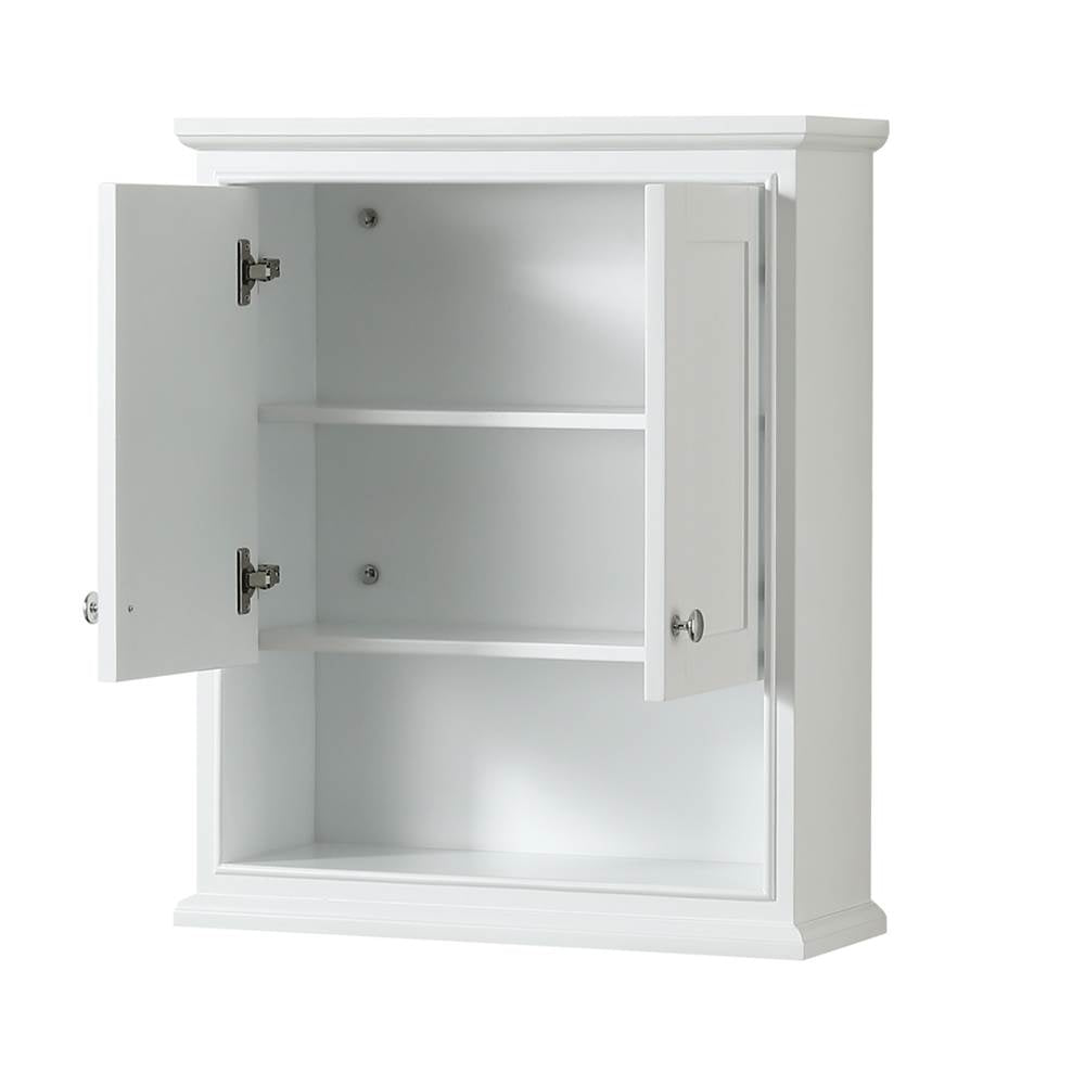Deborah Bathroom Wall-Mounted Storage Cabinet in Dark Gray