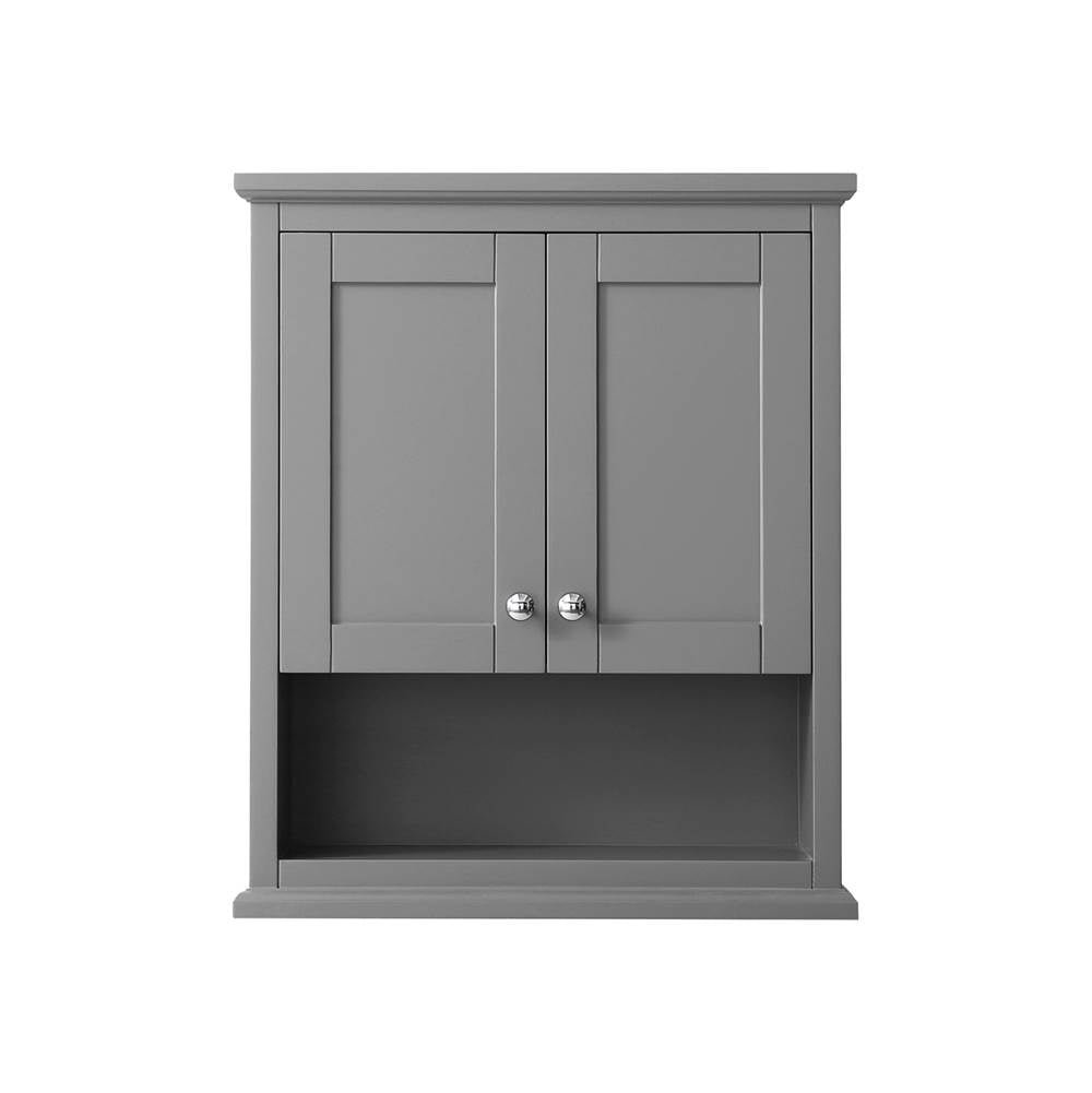 Avery Wall-Mounted Bathroom Storage Cabinet in Dark Blue