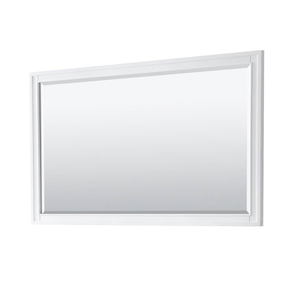 Margate 60 Inch Single Bathroom Vanity in Dark Gray, White Carrara Marble Countertop, Undermount Oval Sink, and 56 Inch Mirror