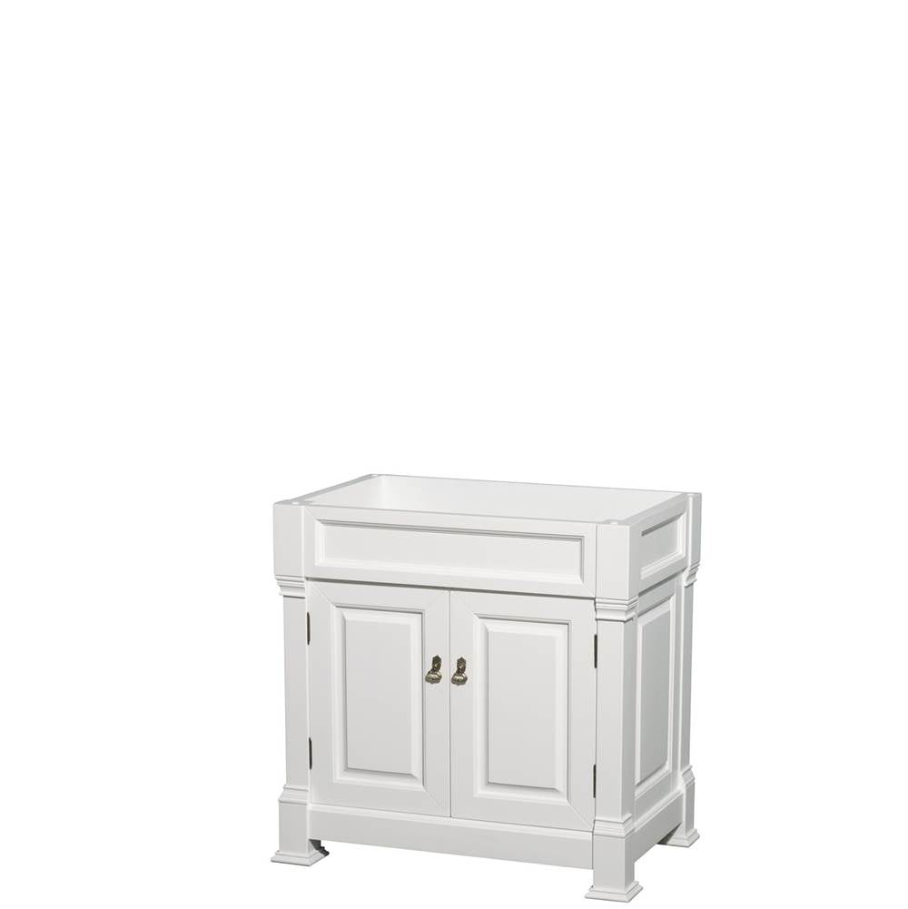 Wyndham Collection - Andover 36 Inch Single Bathroom Vanity in White, No Countertop, No Sink, and No Mirror - White