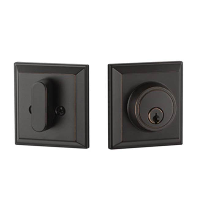 Yale Expressions - Yale Ellington Single Cylinder Deadbolt, Kwikset Keyway, Oil Rubbed Bronze - Oil Rubbed Bronze