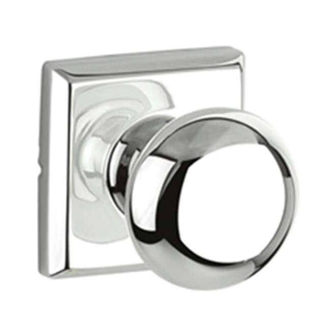 Yale Expressions - Yale Ellington Rosette with Privacy Walker Knob, Polished Chrome - Polished Chrome
