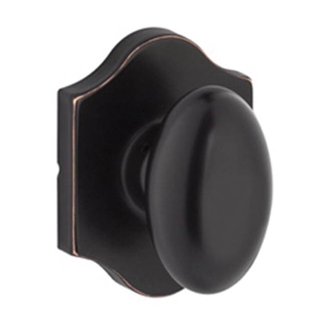 Yale Expressions - Yale Everly Rosette with Keyed Auburn Knob, Weiser Keyway, Oil Rubbed Bronze - Oil Rubbed Bronze