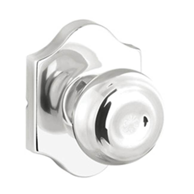 Yale Expressions - Yale Everly Rosette with Keyed Lewiston Knob, Polished Chrome - Polished Chrome
