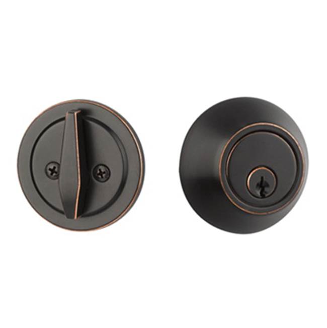 Yale Expressions - Yale Maguire Single Cylinder Deadbolt, Kwikset Keyway, Oil Rubbed Bronze - Oil Rubbed Bronze