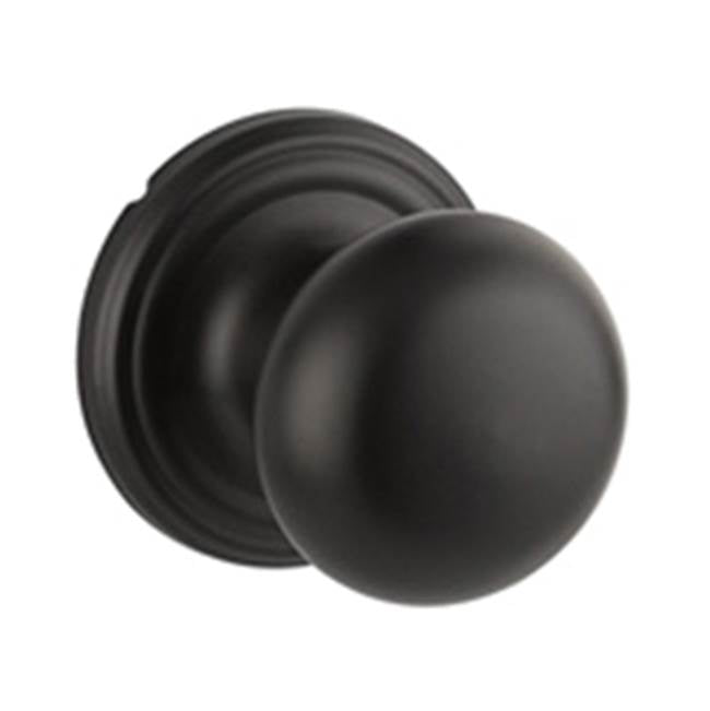 Yale Expressions - Yale Maguire Rosette with Passage Walker Knob, Flat Black - Flat Black