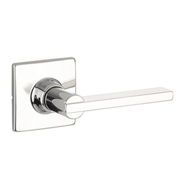 Yale Expressions - Yale Marcel Rosette with Keyed Nils Lever, Kwikset Keyway, Polished Chrome - Polished Chrome