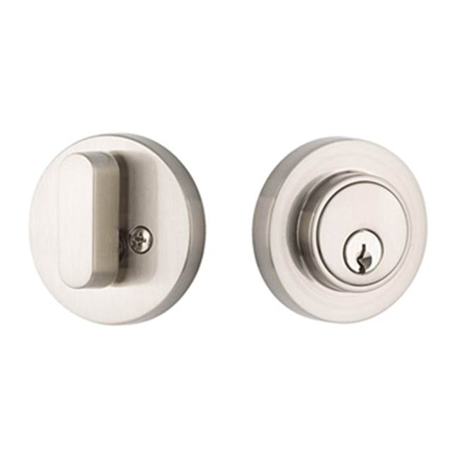 Yale Expressions - Yale Owen Single Cylinder Deadbolt, Weiser Keyway, Satin Nickel - Satin Nickel