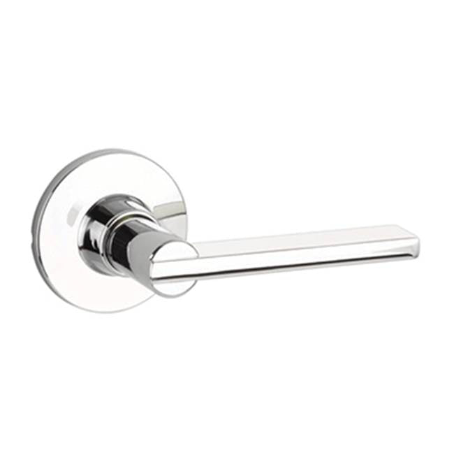 Yale Expressions - Yale Owen Rosette with Privacy Nils Lever, Polished Chrome - Polished Chrome