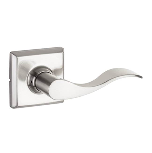 Yale Expressions - Yale Ellington Rosette with Keyed Brunswick Lever, Satin Nickel - Satin Nickel