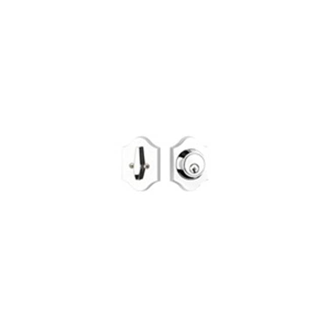 Yale Expressions - Yale Everly Single Cylinder Deadbolt, Polished Chrome - Polished Chrome