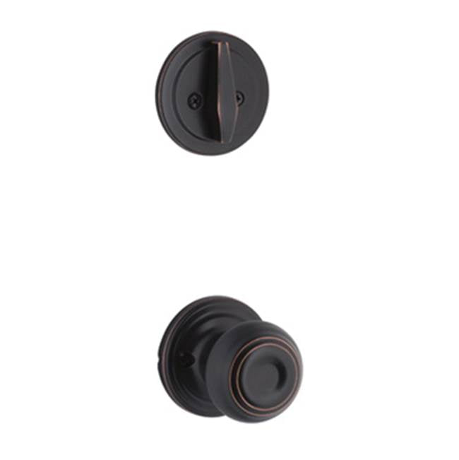 Yale Expressions - Yale Maguire Single Cylinder Interior Trim Pack with Lewiston Knob, Oil Rubbed Bronze - Oil Rubbed Bronze
