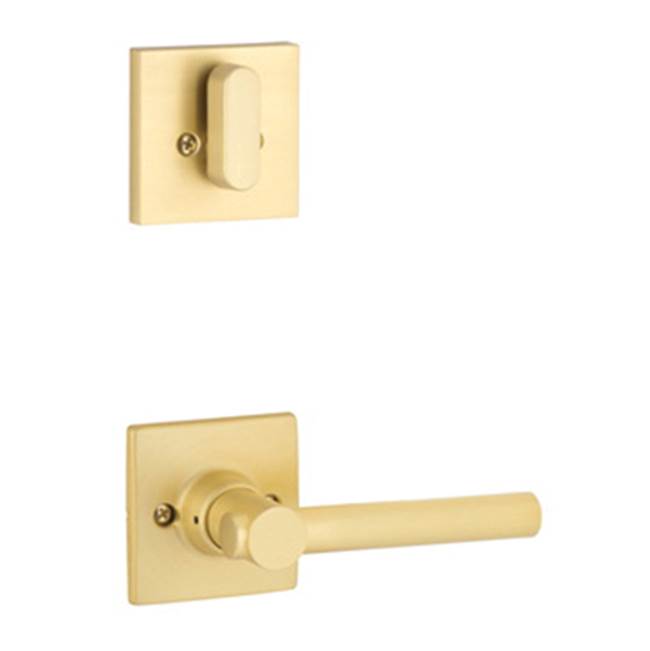 Yale Expressions - Yale Marcel Single Cylinder Interior Trim Pack with Holden Lever, Satin Brass - Satin Brass