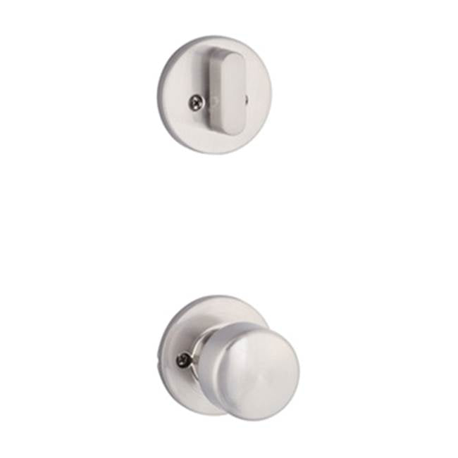 Yale Expressions - Yale Owen Single Cylinder Interior Trim Pack with Dylan Knob, Satin Nickel - Satin Nickel