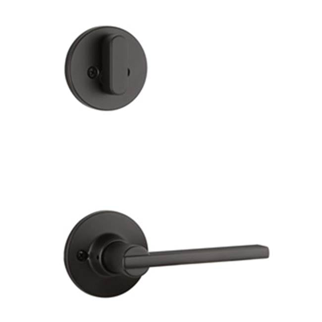 Yale Expressions - Yale Owen Single Cylinder Interior Trim Pack with Nils Lever, Flat Black - Flat Black
