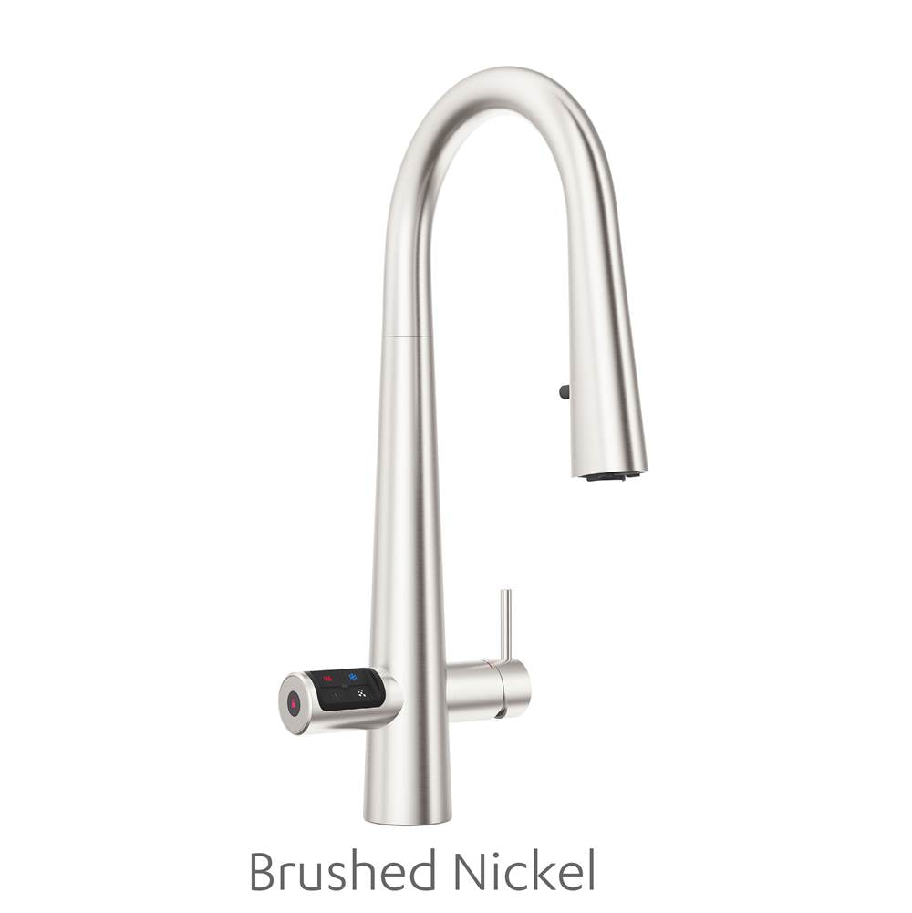 Zip Water - Tap and Faucet, Celsius Plus All-in-One with Pull-Down Sprayer BCS, Brushed Nickel - Brushed Nickel