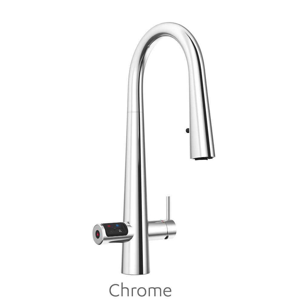 Zip Water - Tap and Faucet, Celsius Plus All-in-One with Pull-Down Sprayer BCS, Bright Chrome - Bright Chrome