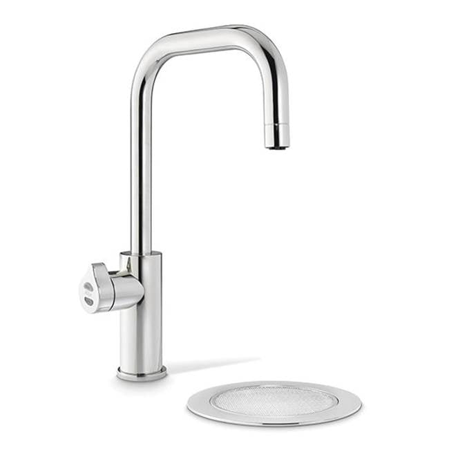 Zip Water - Zip HydroTap Boiling, Chilled, Sparkling for Residential and Small Commercial applications with Cube Tap - Nickel