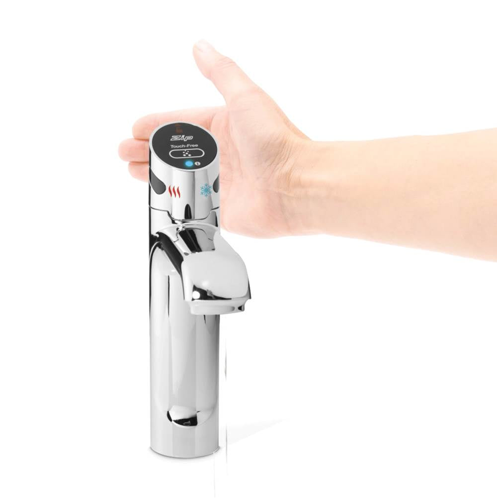 Zip HydroTap Boiling, Chilled, Sparkling for Residential and Small Commercial applications with Touch-Free Wave Tap - Bright Chrome