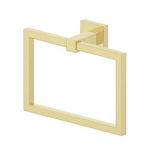 Z-Line - Bliss Towel Ring - Polished Gold