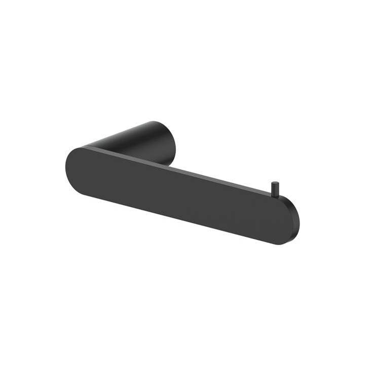 Z-Line - Crystal Bay Toilet Paper Holder in Matte Black - Matte Black