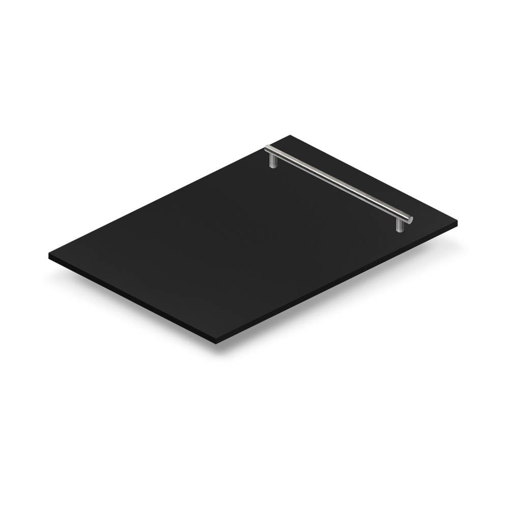 Z-Line - 18'' Dishwasher Panel with Modern Handle - Matte Black