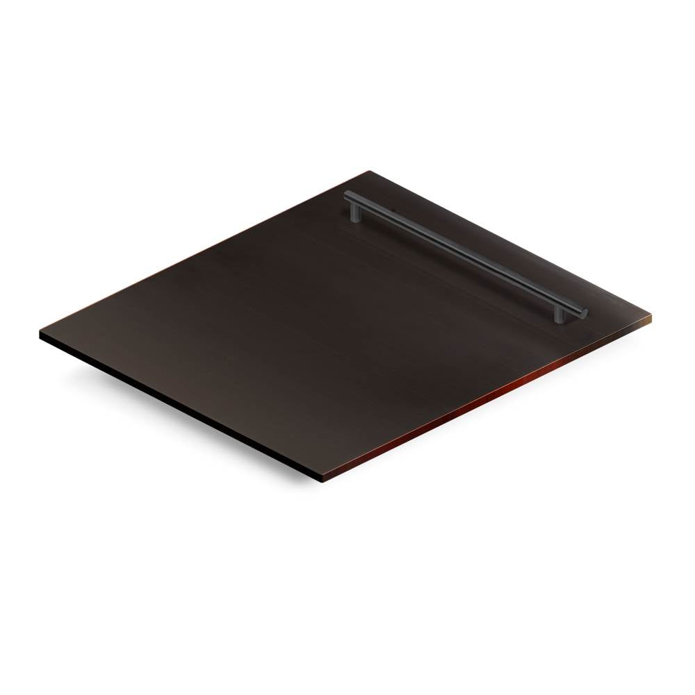 Z-Line - 24'' Dishwasher Panel with Traditional Handle - Oil Rubbed Bronze