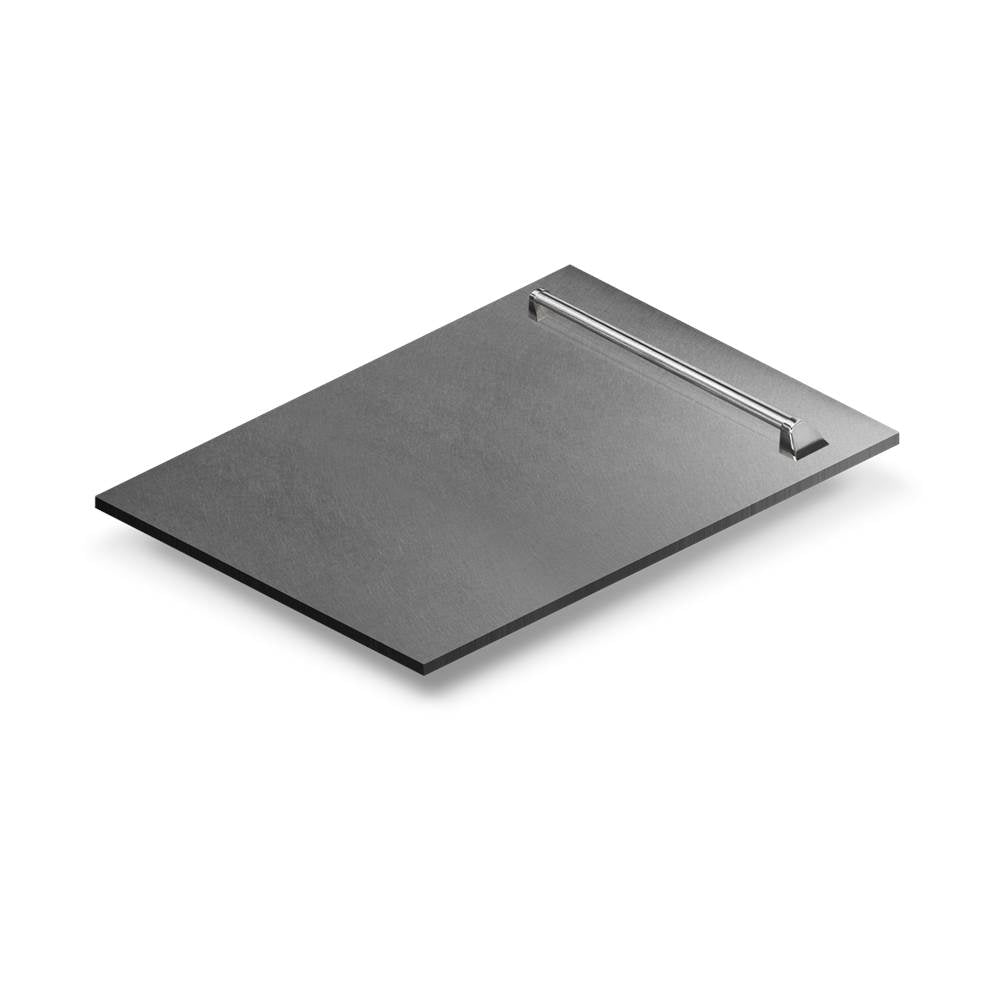 Z-Line - 18'' Dishwasher Panel in DuraSnow Finish with Traditional Handle - DuraSnow Stainless Steel
