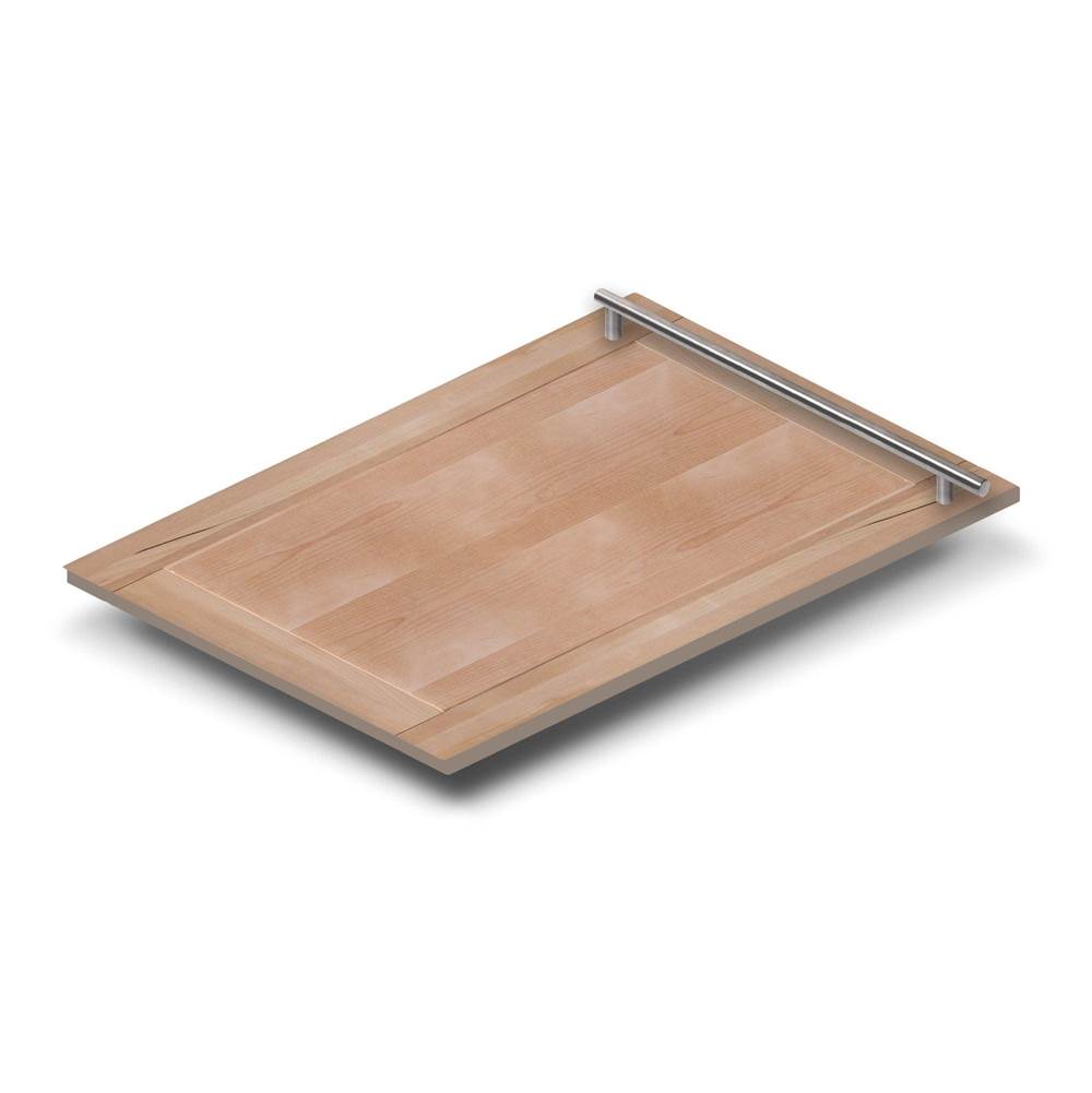 Z-Line - 18'' Dishwasher Panel with Modern Handle - Unfinished Wood