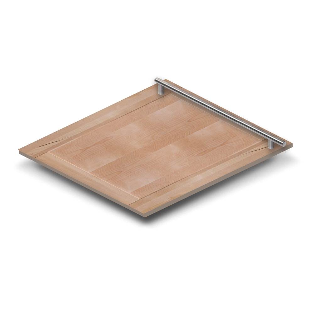 Z-Line - 24'' Dishwasher Panel with Modern Handle - Unfinished Wood