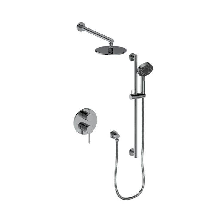 Z-Line - El Dorado Shower System in Chrome - Chrome