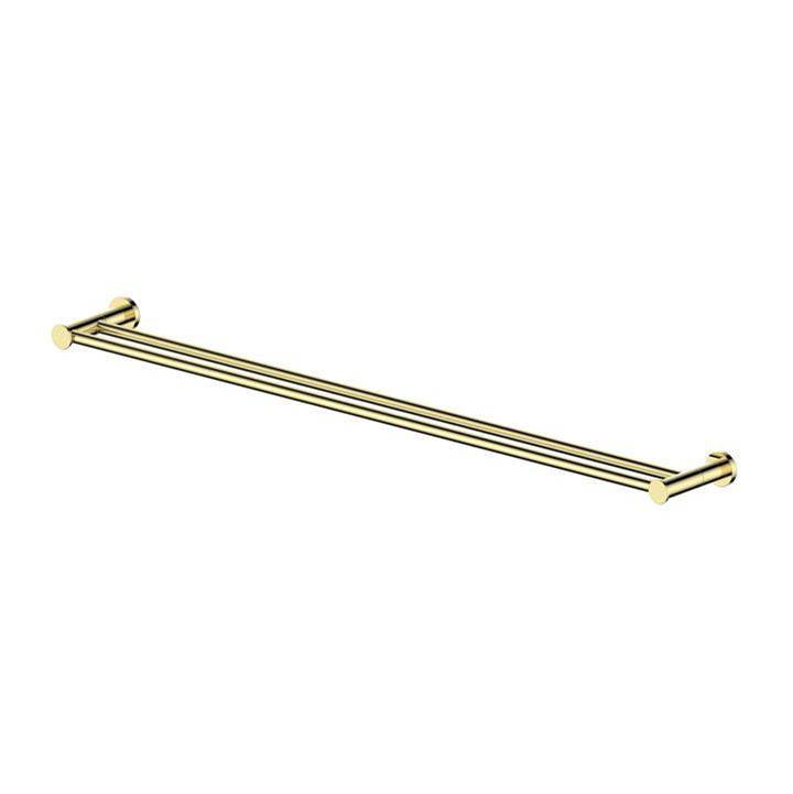Z-Line - Emerald Bay Double Towel Rail - Polish Gold