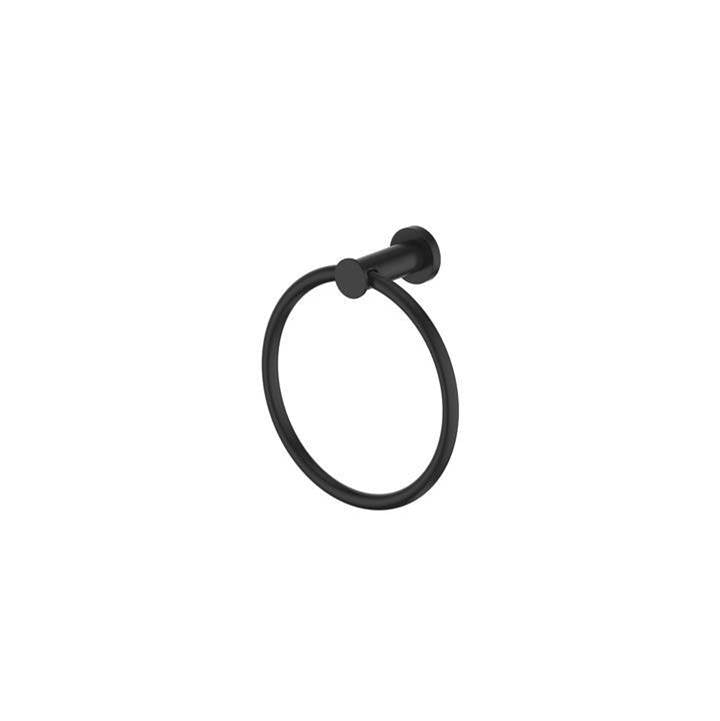 Z-Line - Emerald Bay Towel Ring - Matte Black
