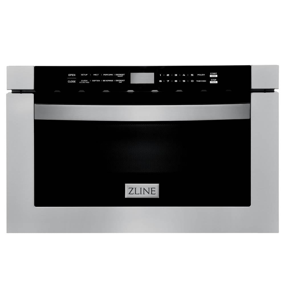 36'' Kitchen Package with Stainless Steel Dual Fuel Range, Range Hood, Microwave Drawer and Tall Tub Dishwasher